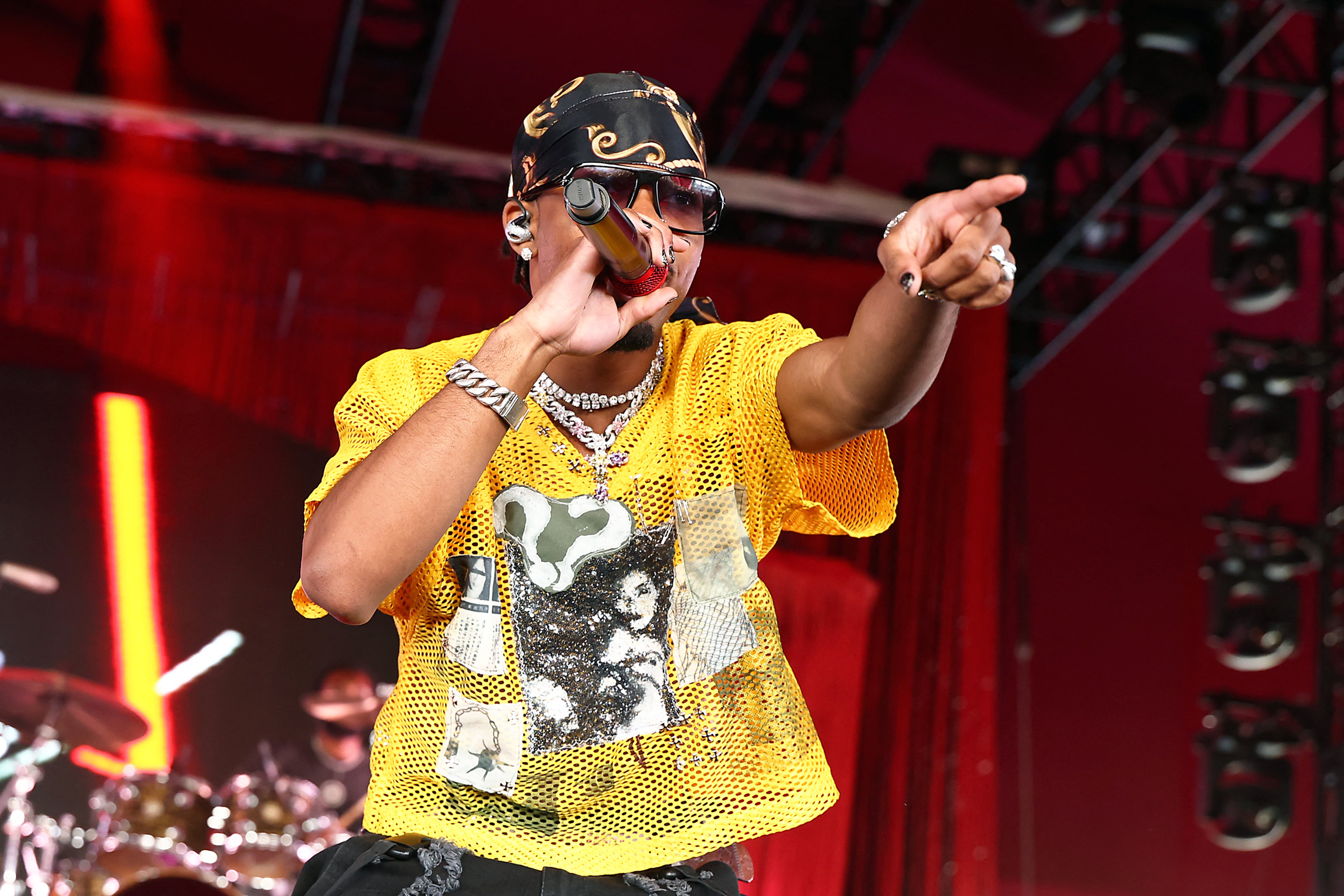 D4vd estuvo en el festival Coachella del año pasado. AFP