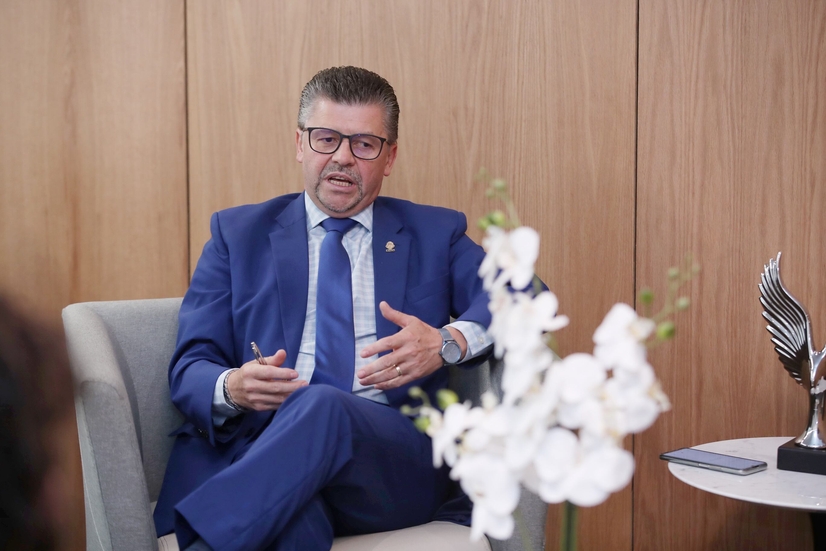 12/03/2024/ retratos del Diputado Gilberth Adolfo Jiménez Siles en su oficina en la Asamblea Legislativa/ foto John Durán