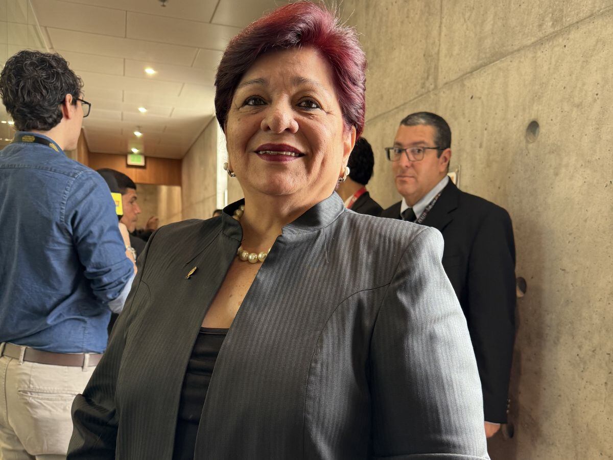 Las perlas de doña Dinorah se llevaron la atención de los asistentes.