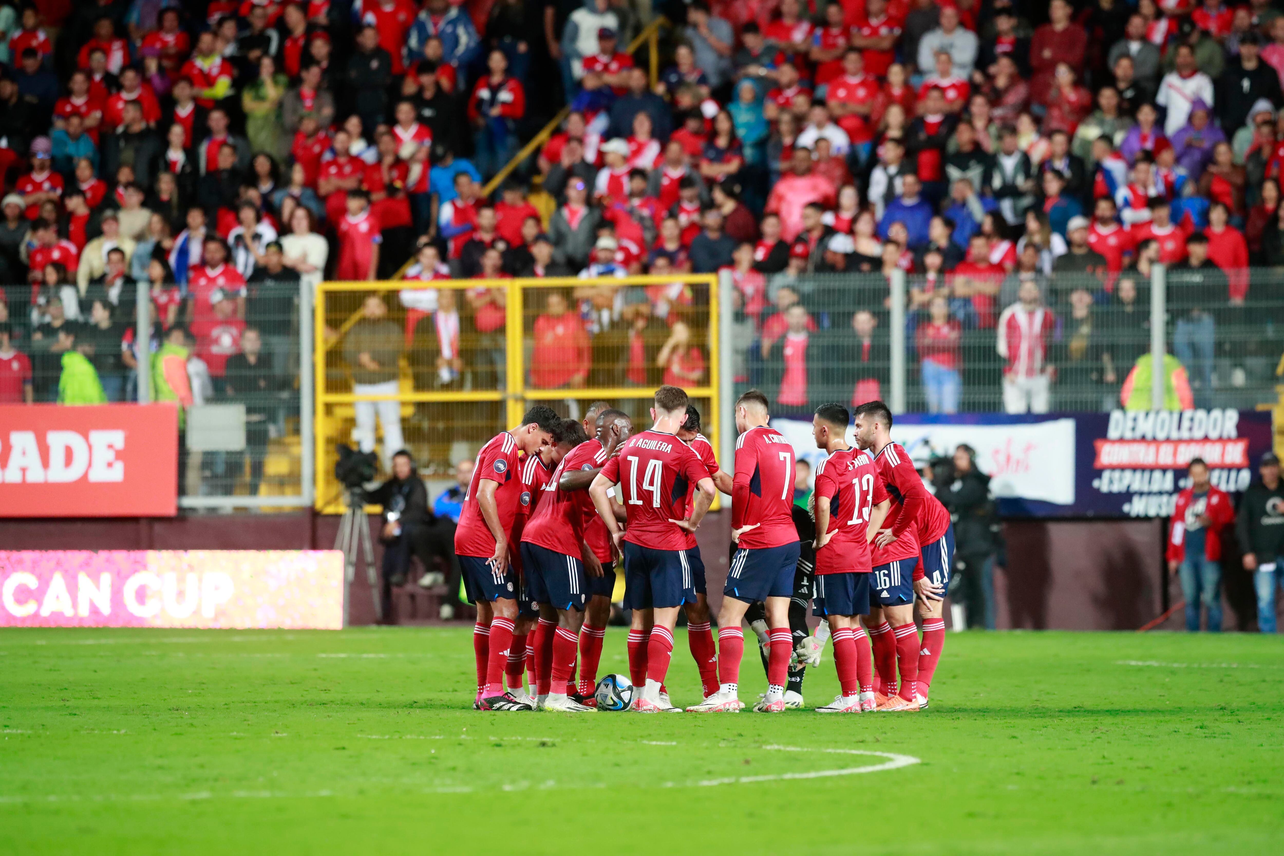 16/11/2023 Estadio Ricardo Saprissa, Tibás. La Selección Nacional de Costa Rica recibió a la Selección de Panamá, en partido de ida por los Cuartos de Final de la Liga de Naciones de Concacaf.