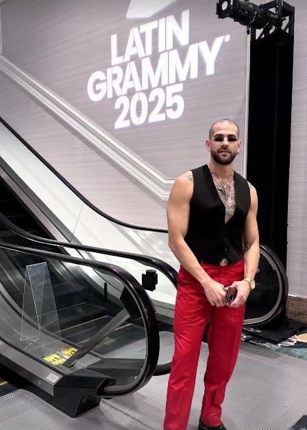 Bryan Ganoza en los Latin Grammy 2025
