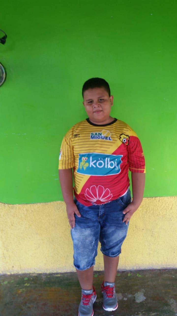 Misael Rosales, aficionado hondureño al Team