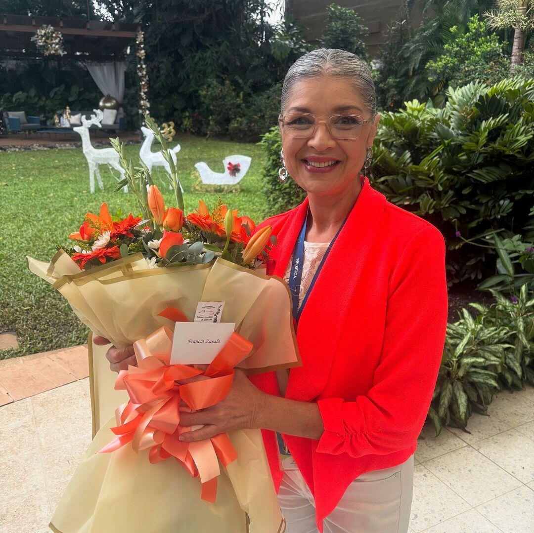 Francia Zavala, periodista de Buen día de Teletica.