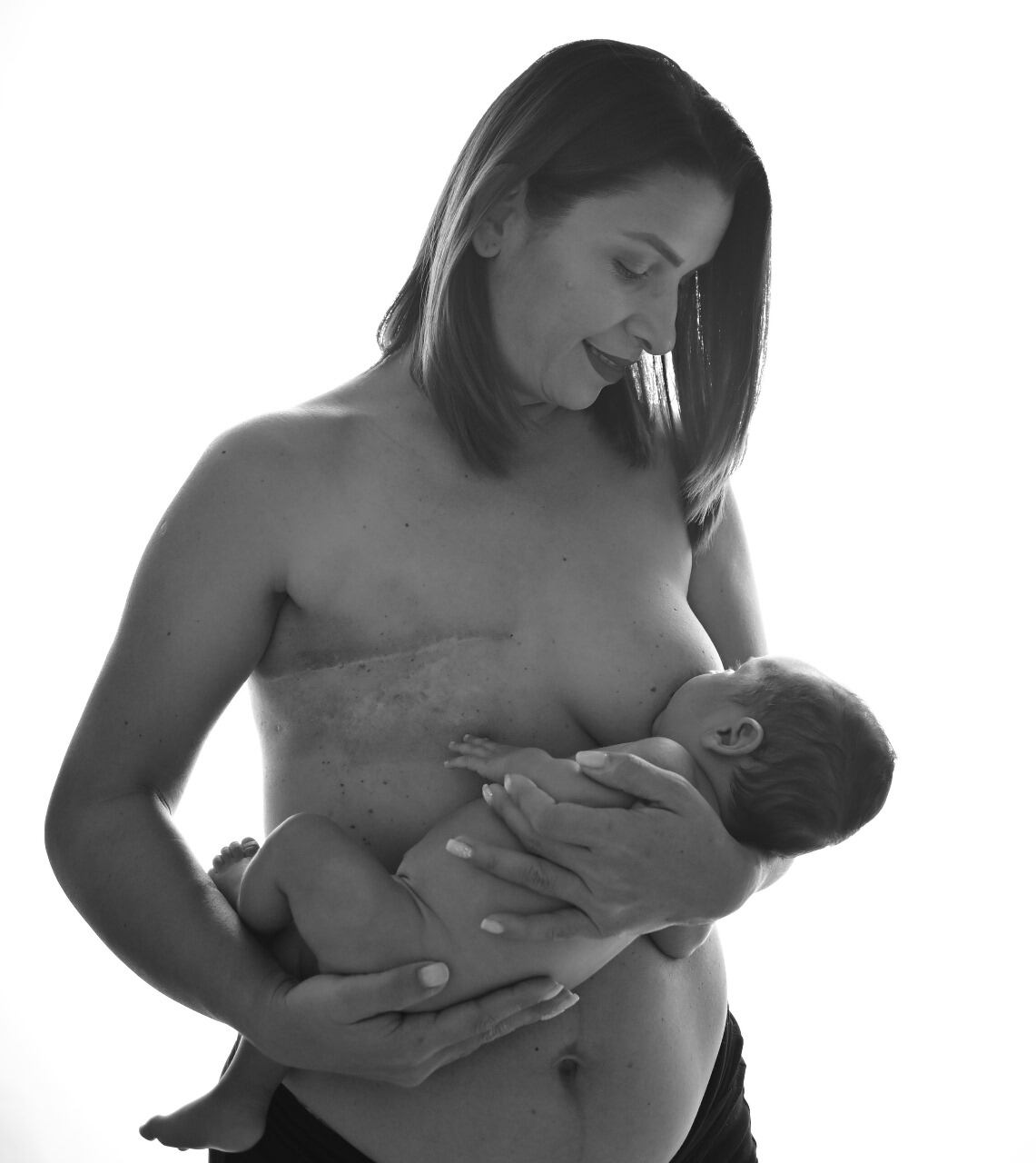 Yansy Rodríguez lucha contra el cáncer desde el 2016 y en pleno tratamiento se enteró de que estaba embarazada. Cortesía.