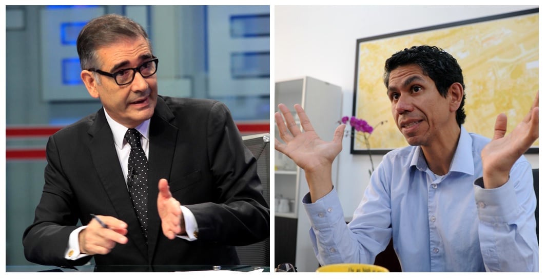 Ignacio Santos crítico el hecho de que Amador se fuera del país sin dar la cara.