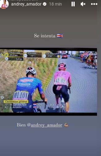 Andrey Amador, tour de Francia