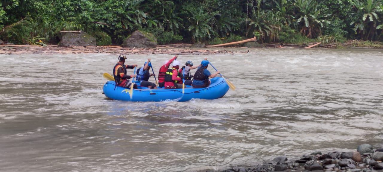 El guía desaparecido fue encontrado a eso de las 7:30 a.m. de este lunes.