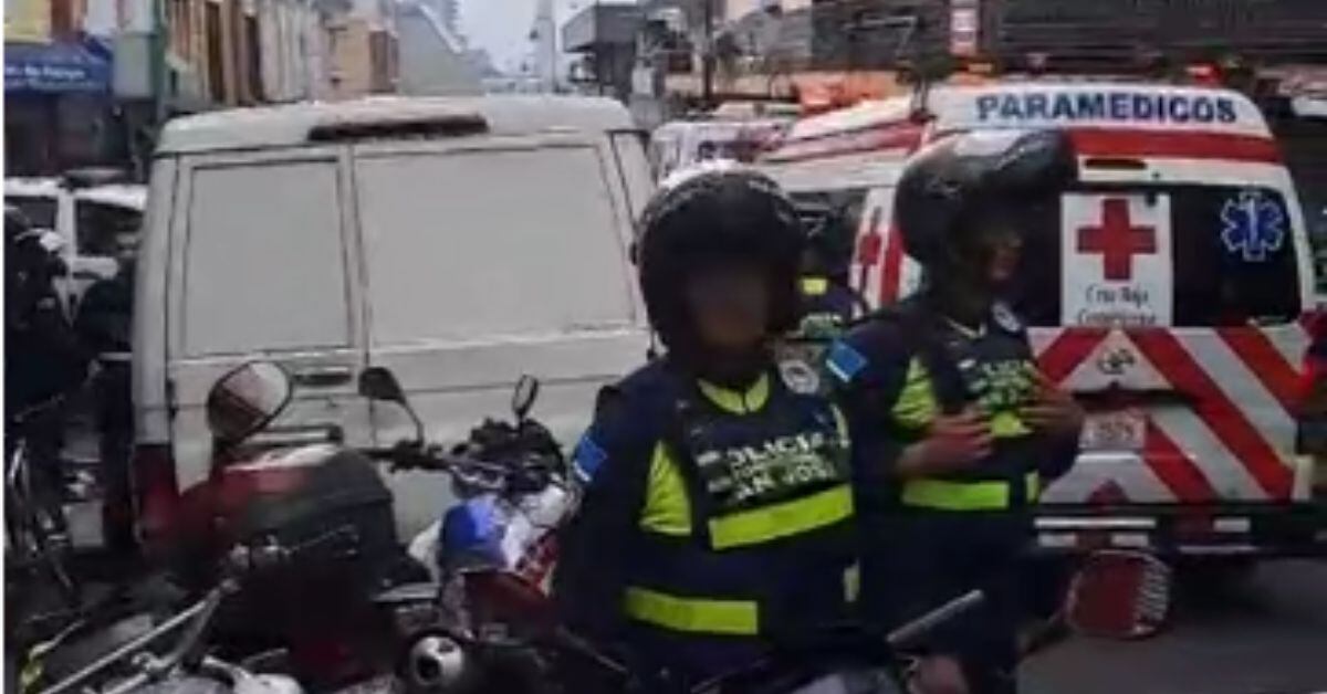La balacera se desató la tarde de este jueves en el centro de San José y dejó como saldo dos personas heridas de gravedad. (Foto)
