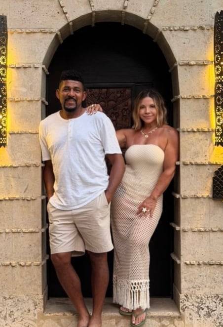 Austin Berry y su esposa Cristina Alfaro