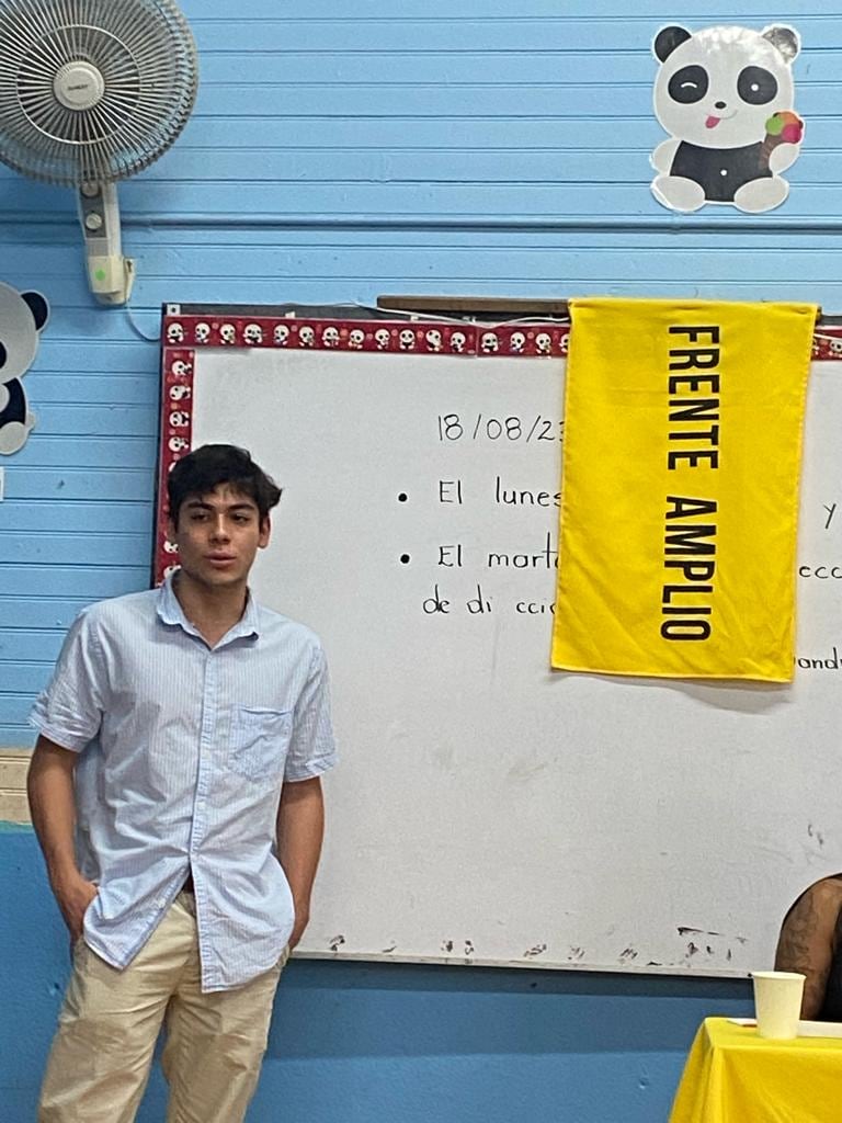 Luis Diego Quesada es candidato a alcalde por San Pablo. Tiene 20 años y representa al Frente Amplio.