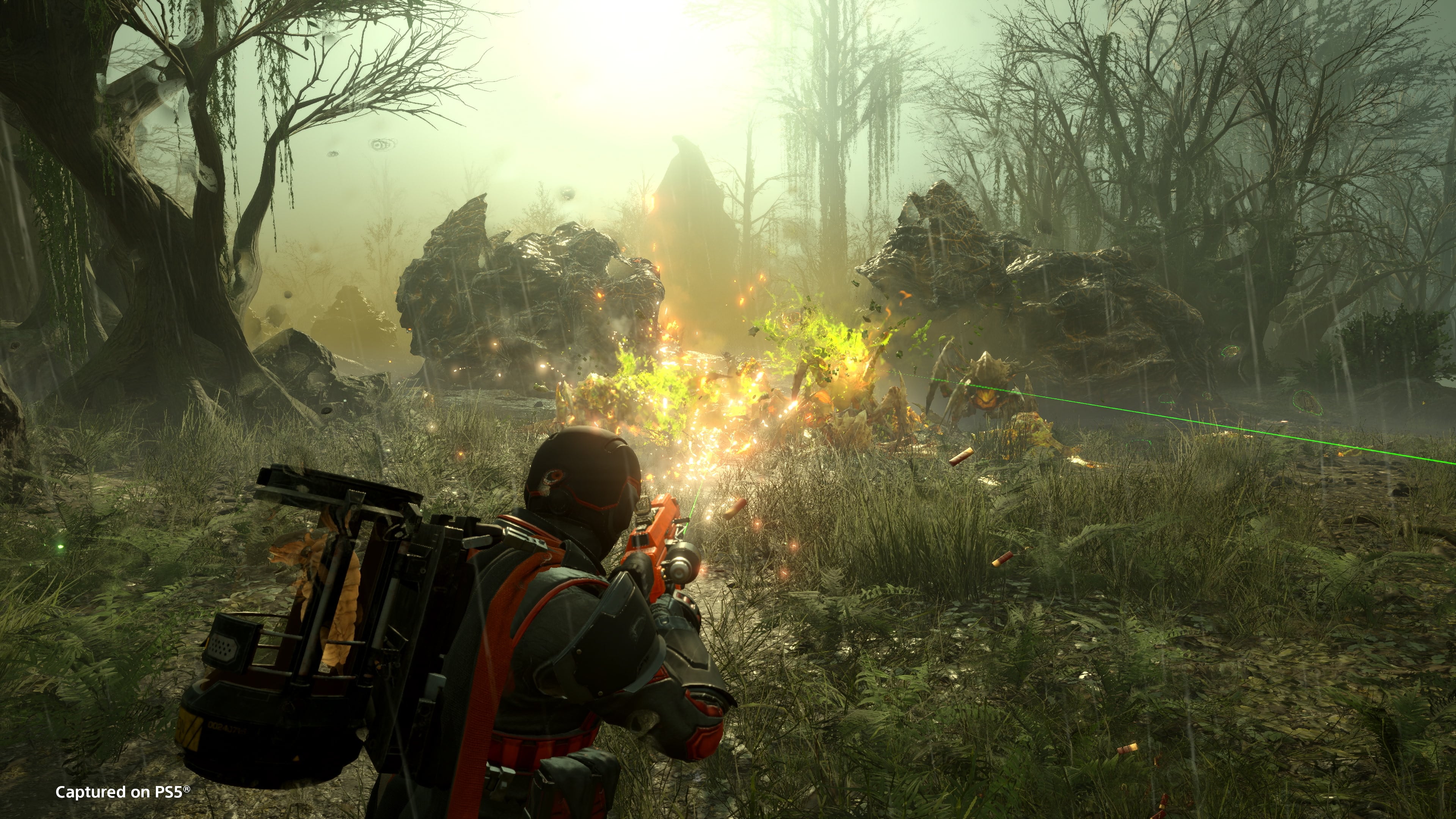 Helldivers 2 ha evolucionado sus planetas para que tengan ecosistemas cada vez más complejos. Foto: PlayStation.blog.