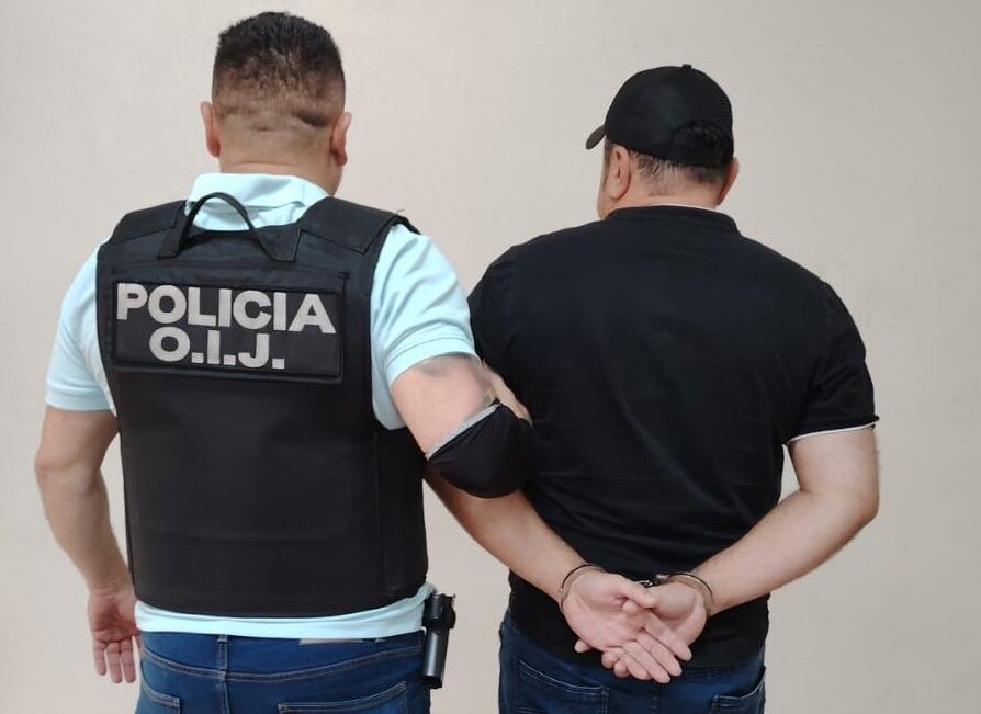 El sospechoso fue detenido la mañana de este viernes en San José.