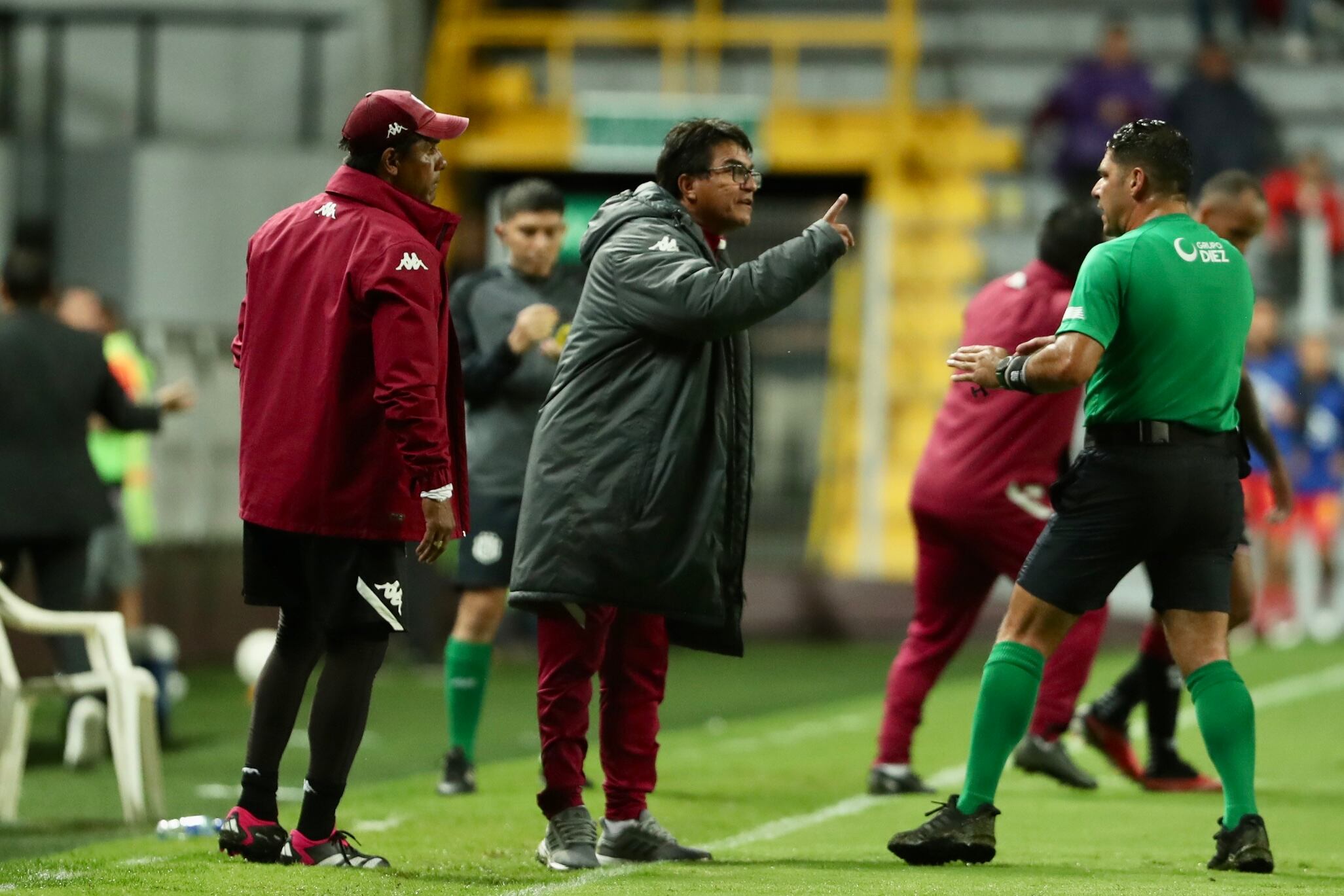 13/10/2023, San José, Estadio Ricardo Saprissa, semifinal del torneo de copa 2023 entre el Deportivo Saprissa y el Club Sport Herediano.