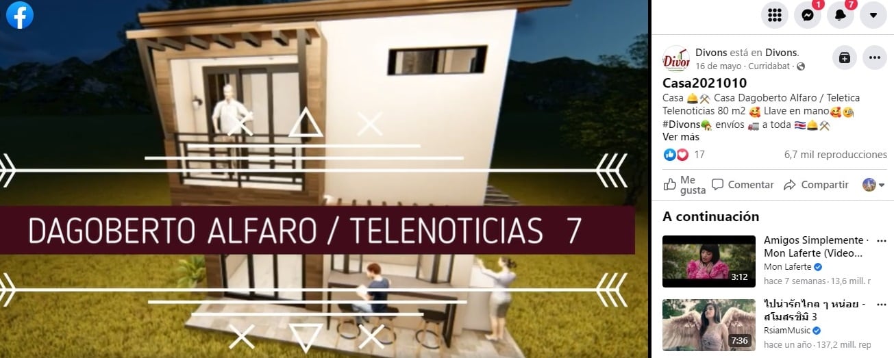 El periodista de Telenoticias, Dagoberto Alfaro, vivió un infierno al construir una casa en Guanacaste porque asegura le incumplieron el contrato y perdió casi 5 millones de colones