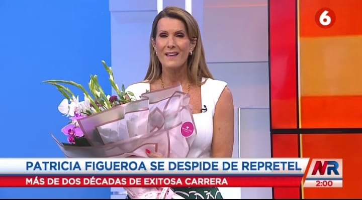 Patricia Figueroa presentó este 29 de octubre de 2024 por última vez Noticias Repretel