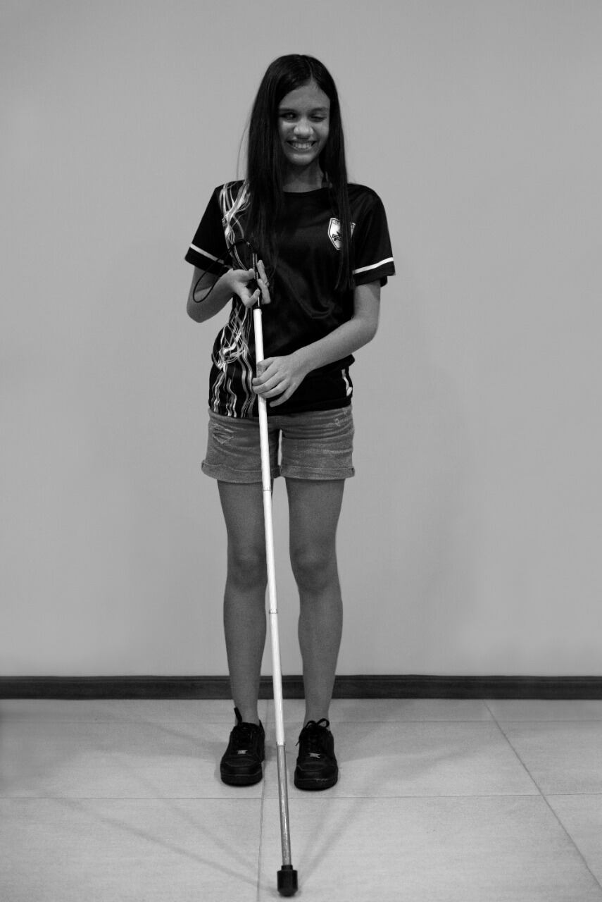 Saray Mongrio Granadso, ajedrez, no vidente