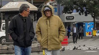 Empuje frío llegará este viernes: se esperan más lluvias aisladas y fuertes vientos