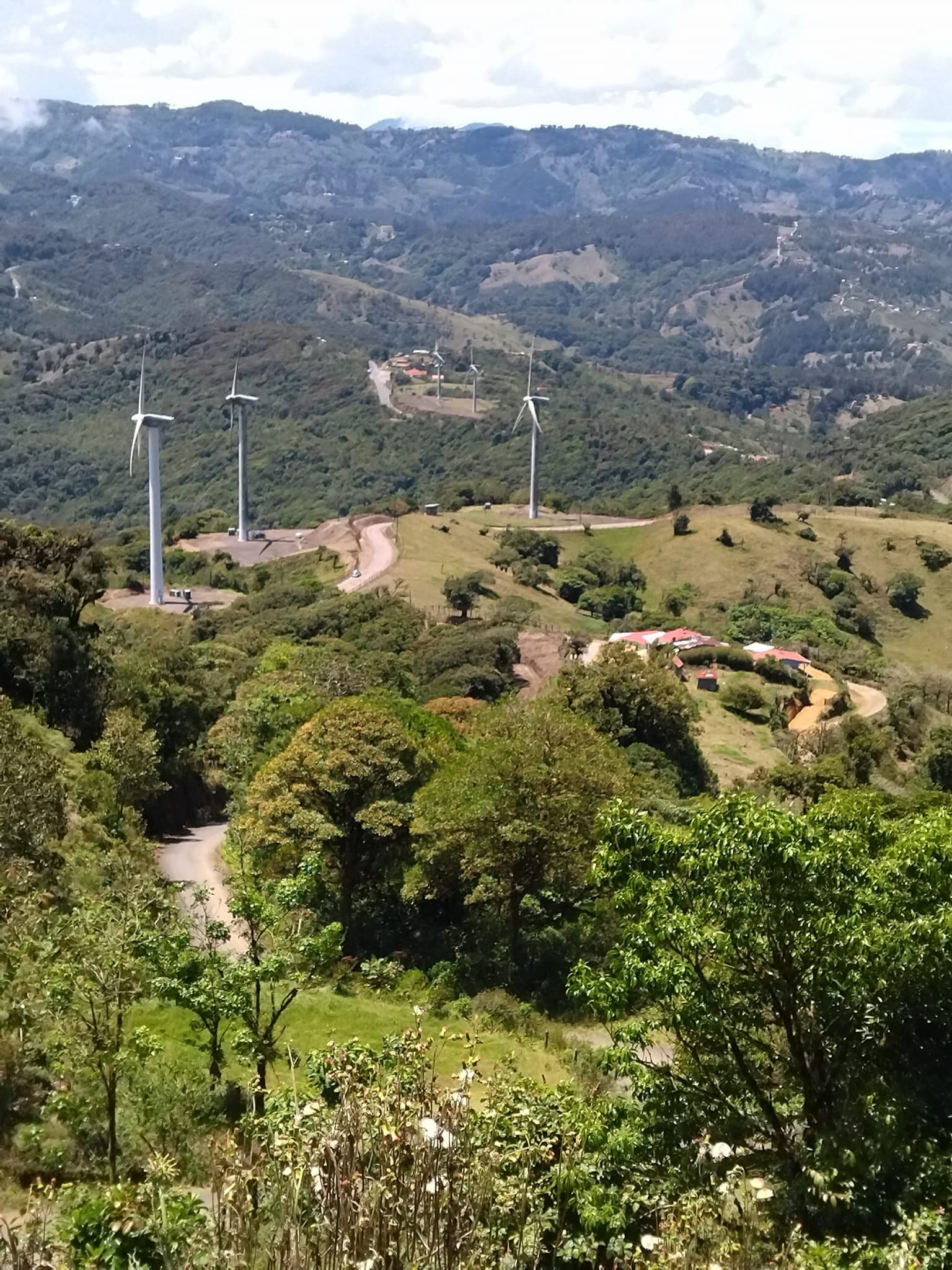 El recorrido le podrá observar las Eólicas de Casa Mata. Facebook Fofo te lleva.