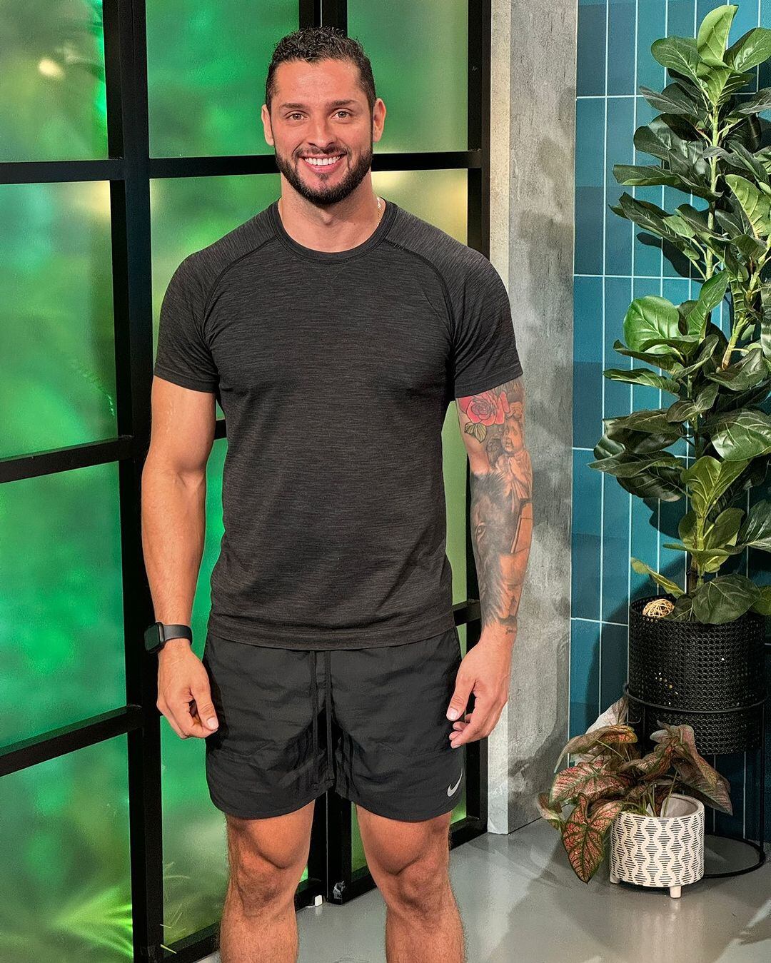 William Mora en el programa Los 50 de Telemundo