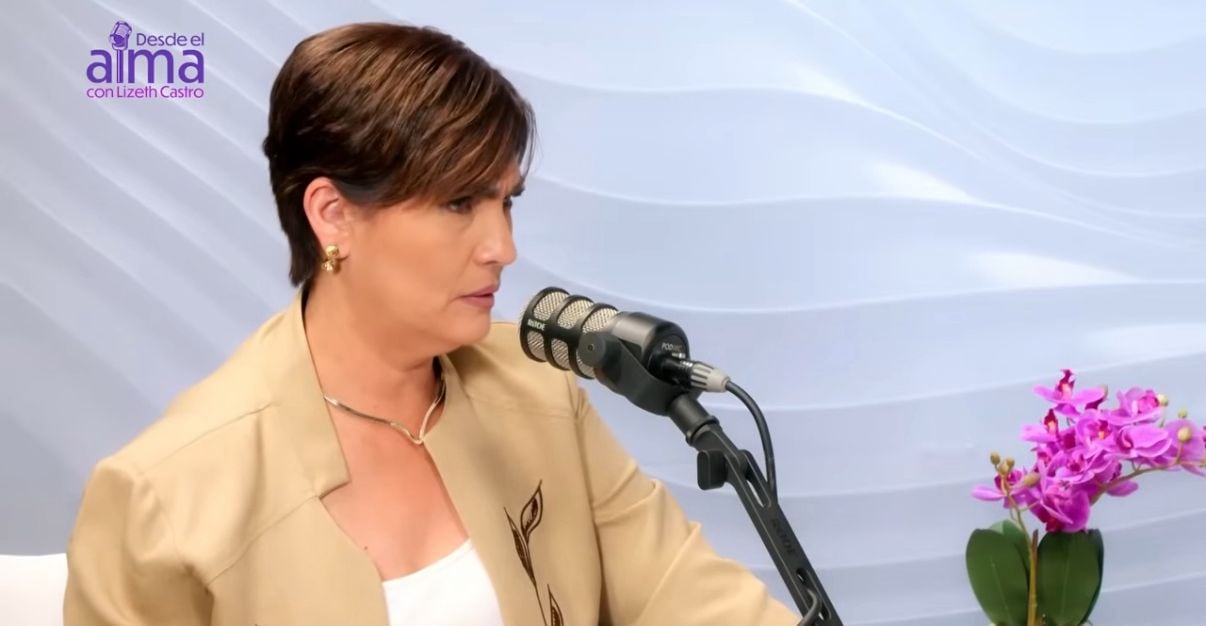 La conversación se dio en el pódcast "Desde el alma" con Lizeth Castro.
