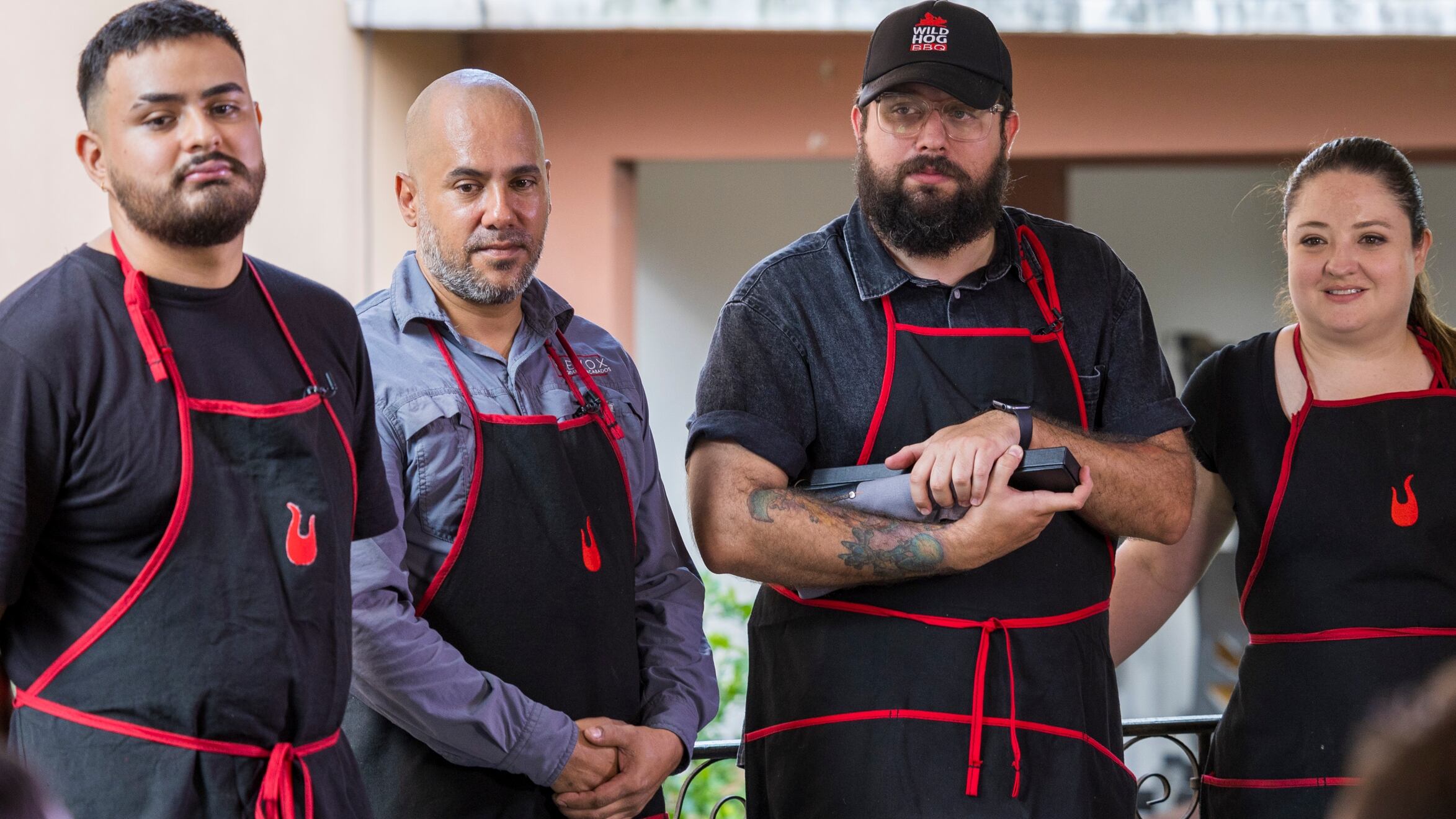 24/10/2024, San José, Santa Ana, grabación del Reality Show de La Teja, que se llama Guerra de Hamburguesas.