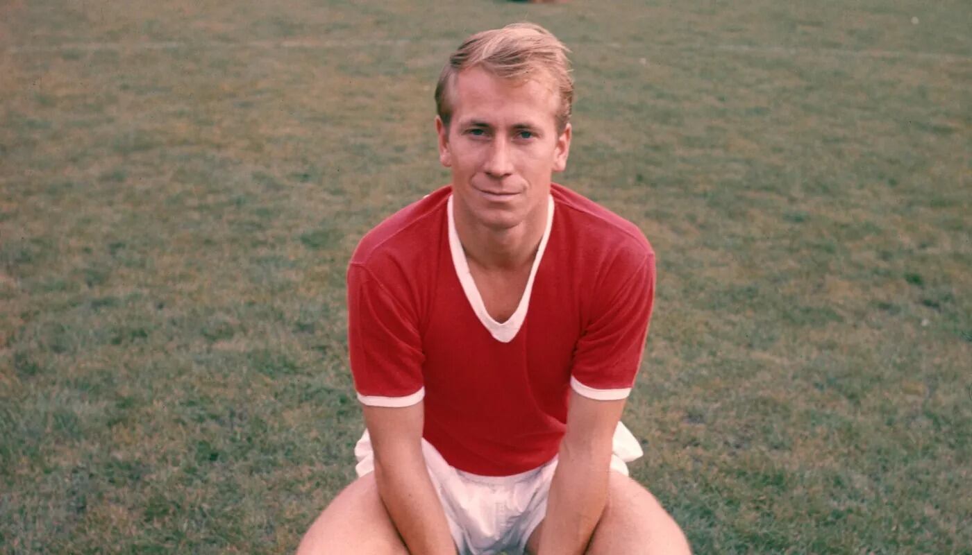 Bobby Charlton y David Beckham. Foto:Redes sociales