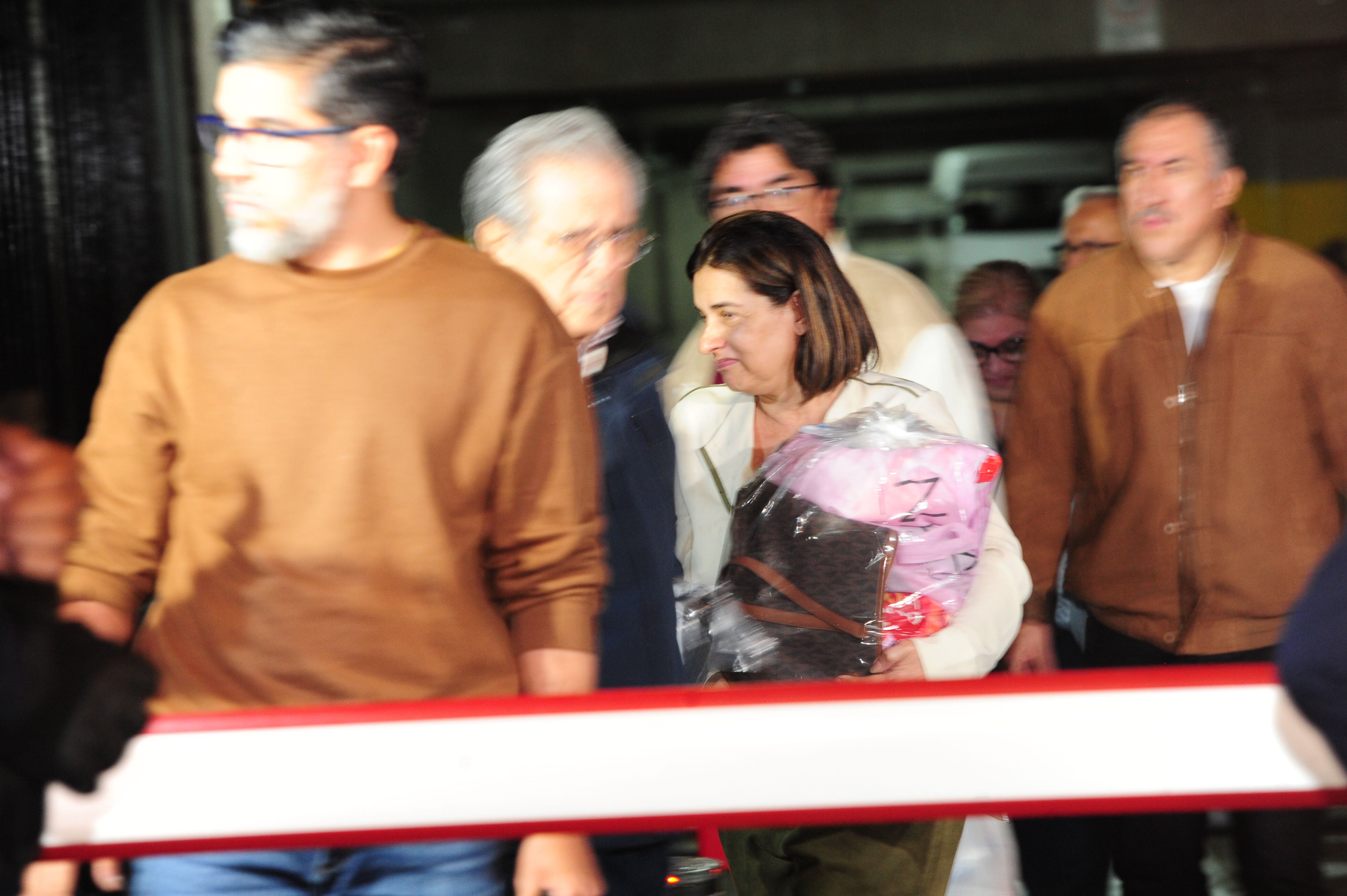 Salida de Marta Esquivel de los tribunales de Justicia