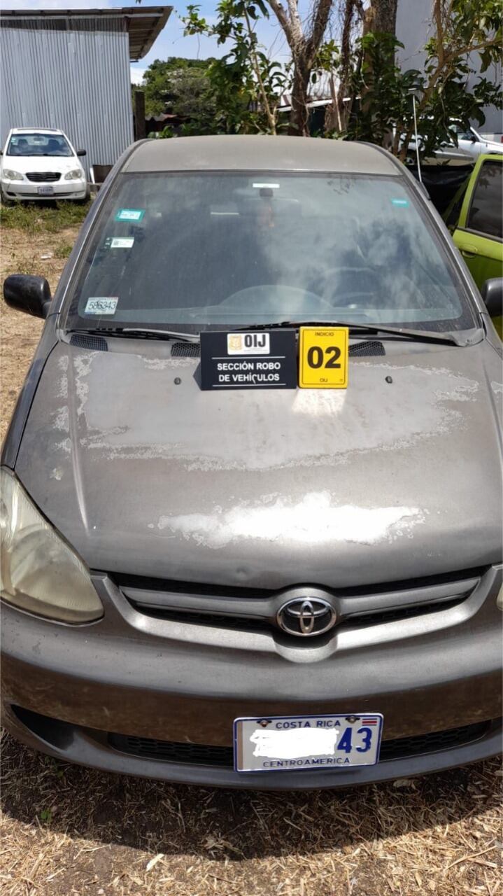 Estos son los carros robados que el OIJ encontró durante el allanamiento