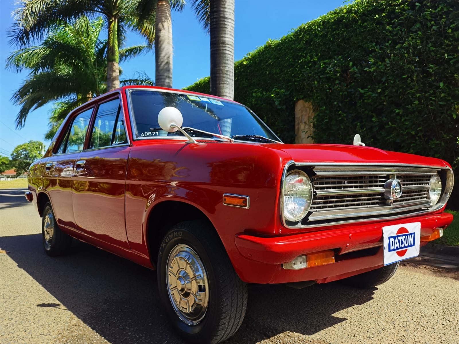 Chuzo de la semana, datsun 1200, 1972, rubén flores