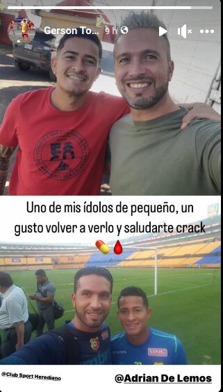Gerson Torre y Adrián De Lemos, Herediano