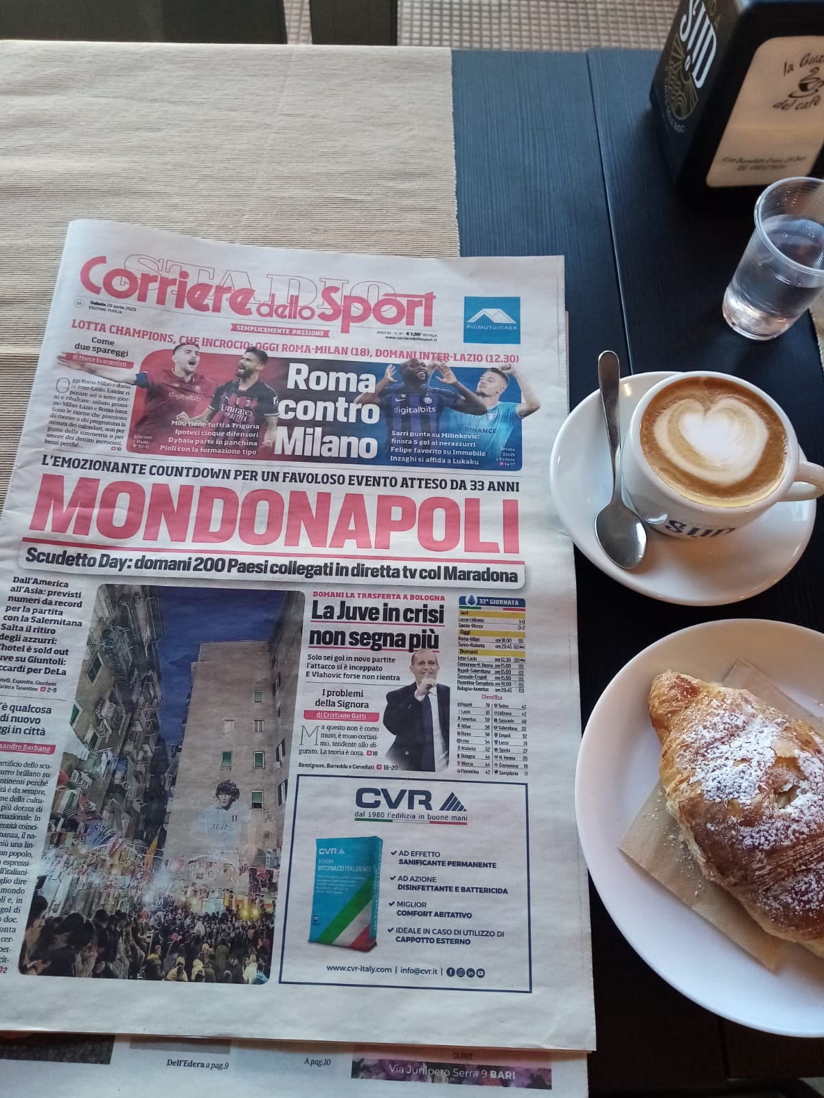 El vulcanólogo costarricense, Gino González, está envuelto en una de las locuras más grandes del mundo que se pueden vivir este 4 de mayo, ya que está en Nápoles, Italia, justo donde el equipo local, después de 33 años, vuelve a quedar campeón