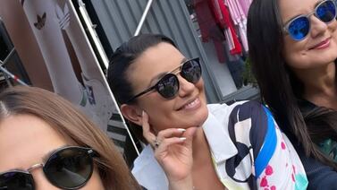 Natalia García se fue de paseo con Gabriela Jiménez y Alejandra Portillo y vieron un famoso actor