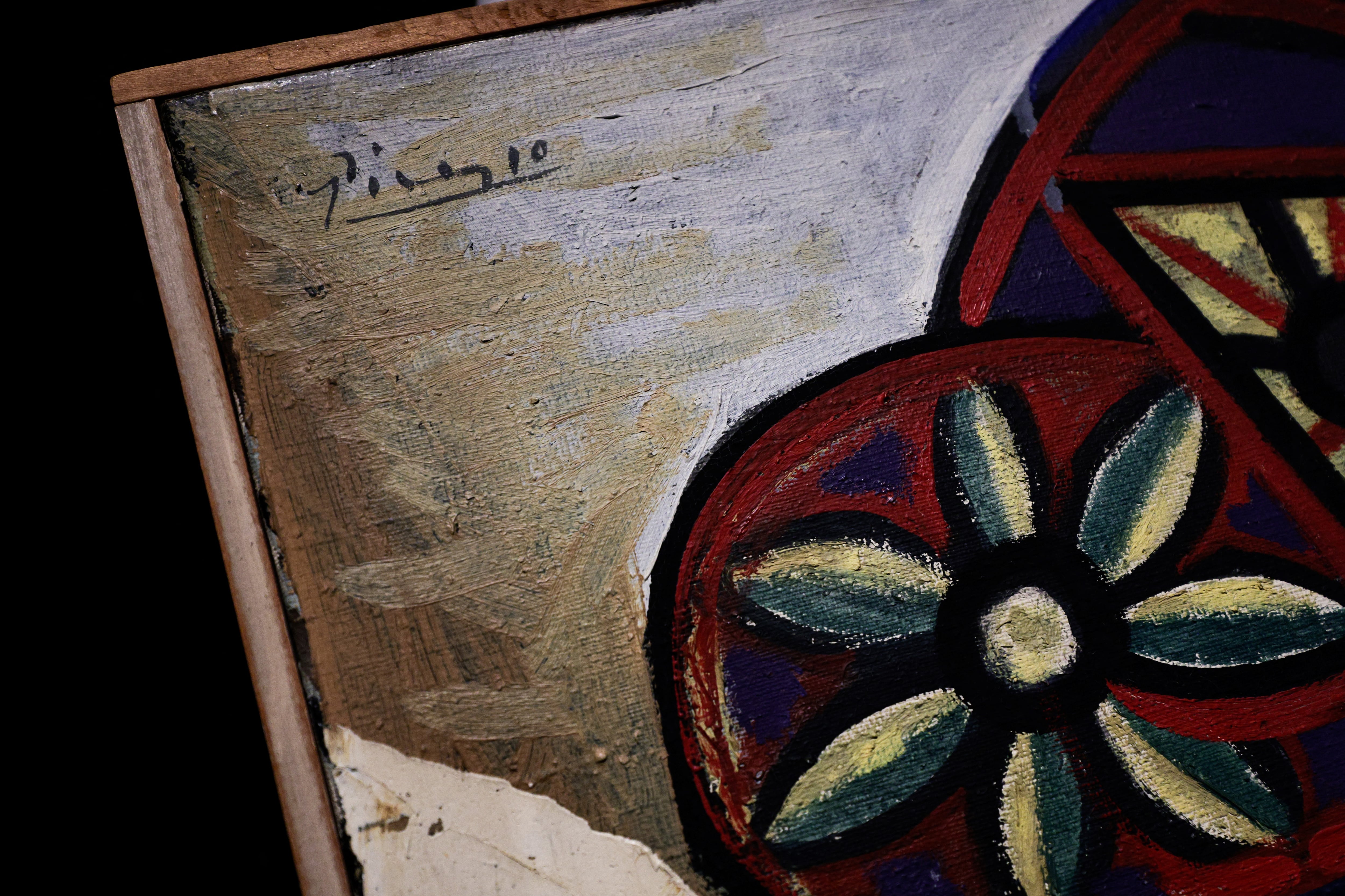 El retrato oculto de Dora Maar, musa de Pablo Picasso, será subastado en París en octubre. AFP