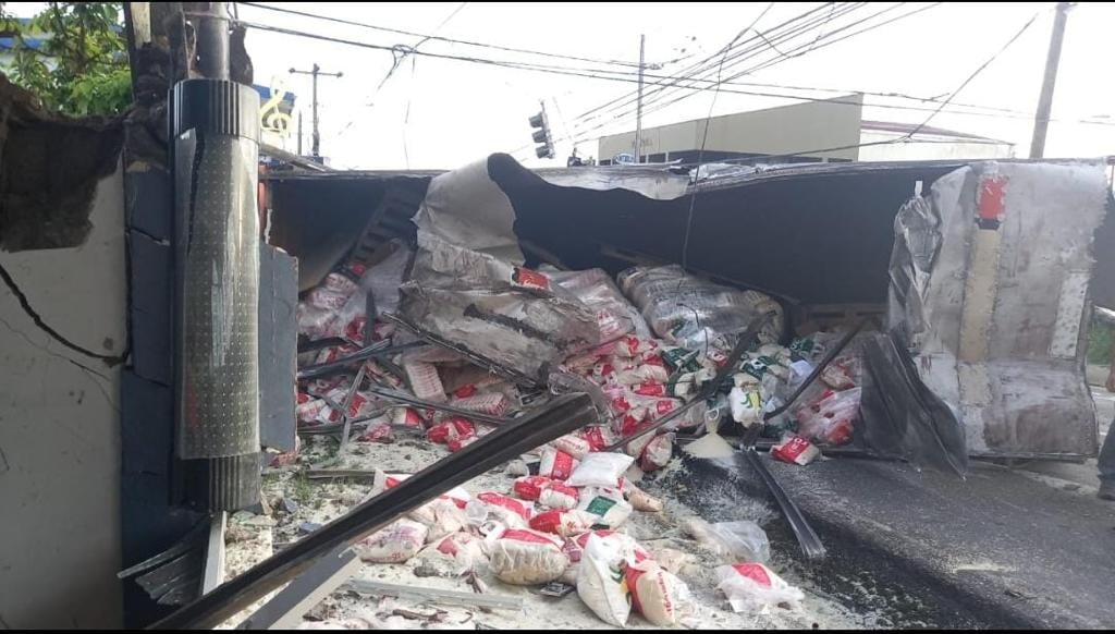 Vuelvo de camión en Cuidad Quesada. Foto cortesía.