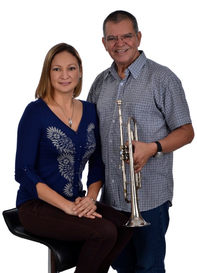 Kike de Heredia, músico y trompetista, dueño del grupo Carnaval.