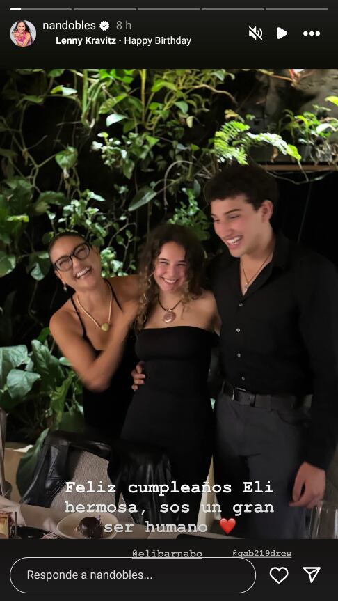 Nancy Dobles celebra un gran momento junto a la novia de su hijo menor