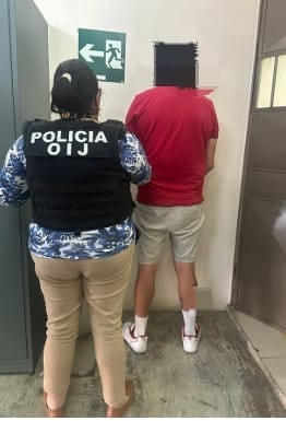 Guillen fue detenido en Desamparados.