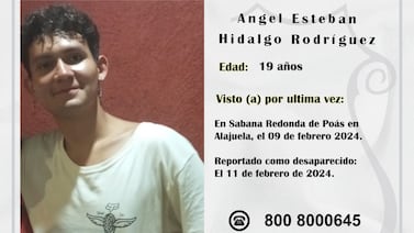 Muchacho tiene tres días de permanecer desaparecido