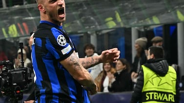 Inter de Milán aprovecha error del Atlético para triunfar en la Champions League