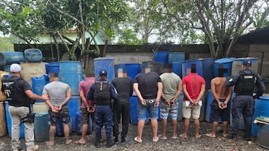 Operativo en Moín termina con siete detenidos: OIJ encontró algo inesperado