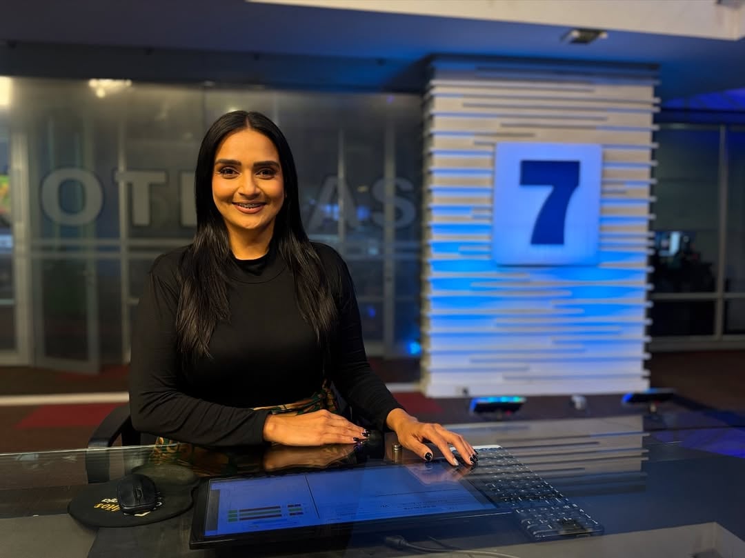 periodista de Telenoticias, Mónica Matarrita