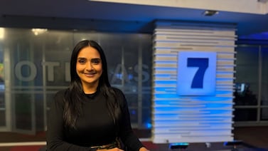 Periodista de Telenoticias revela qué pensó cuando conoció el set del noticiero de canal 7