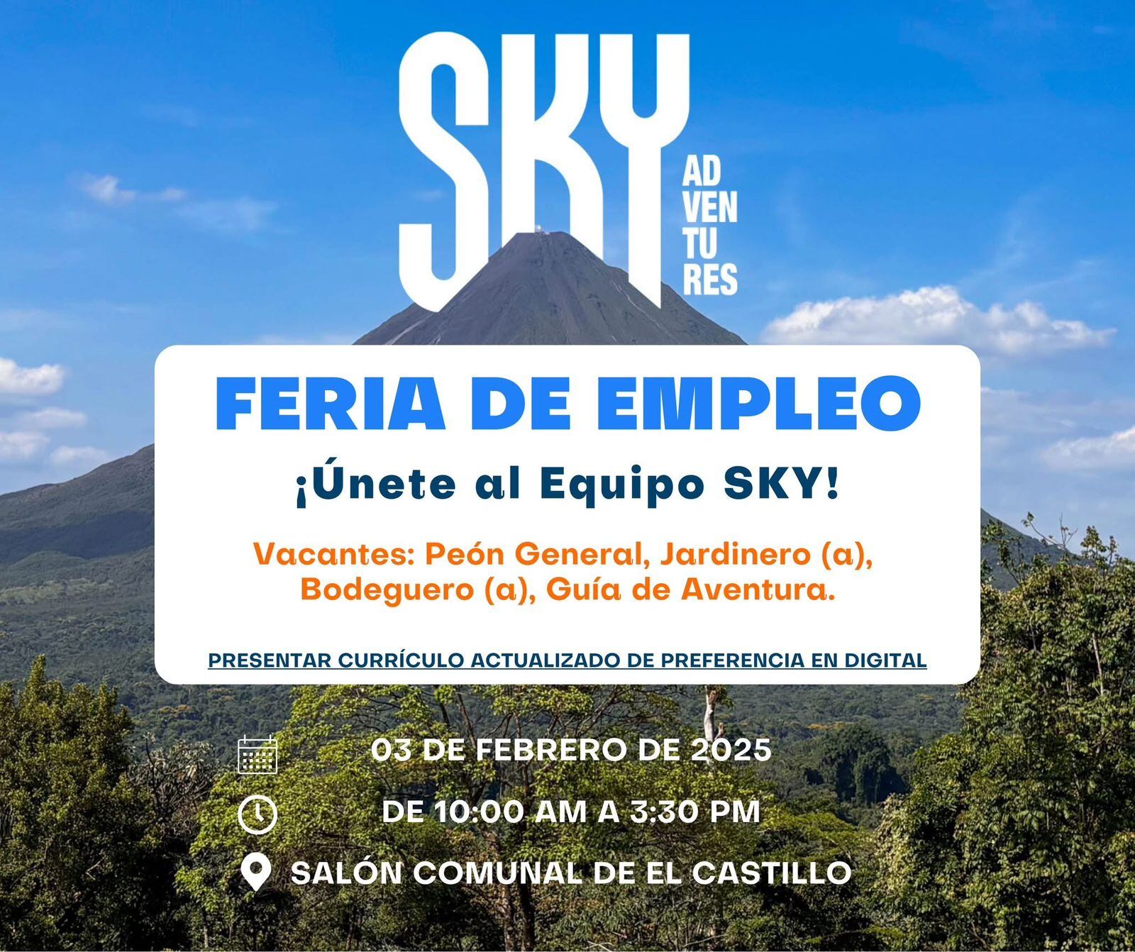 Sky puestos de empleo