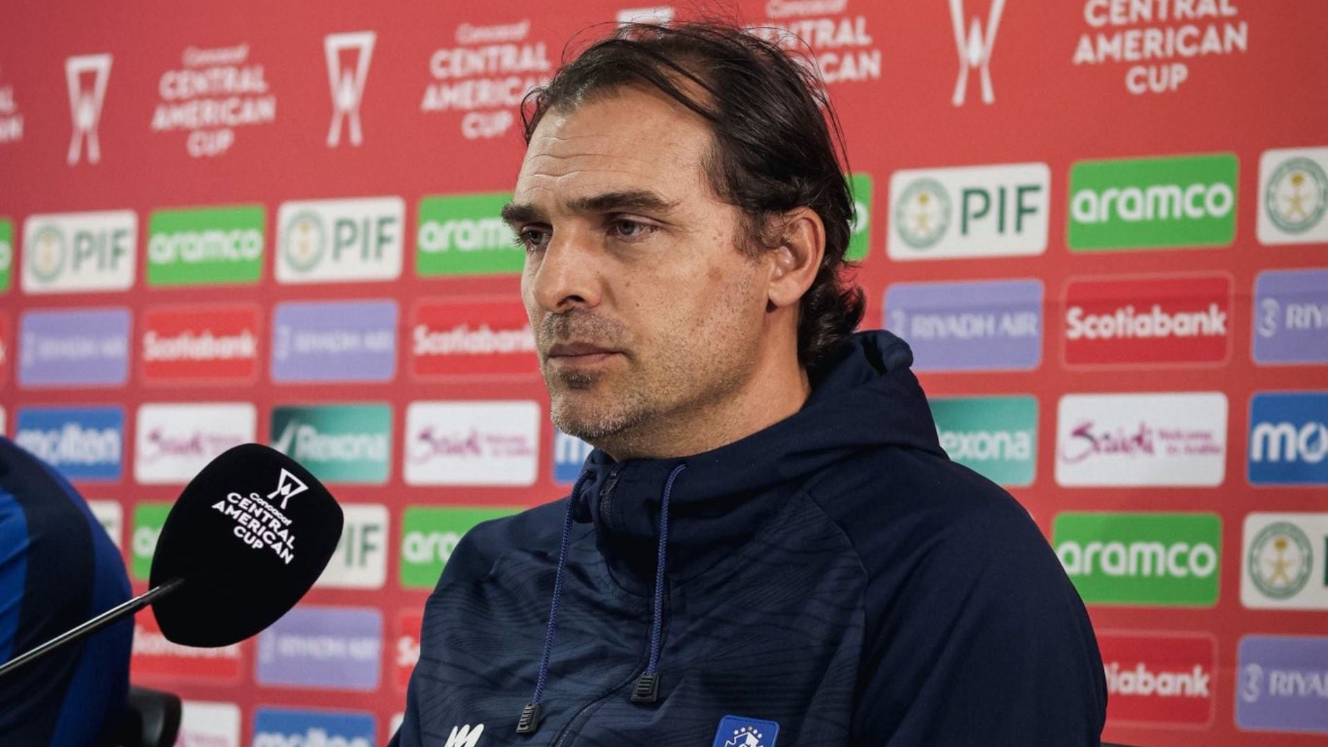 Andrés Carevic habló en conferencia de prensa tras la derrota de Cartaginés en su debut en la Copa Centroamericana 2025 ante Saprissa