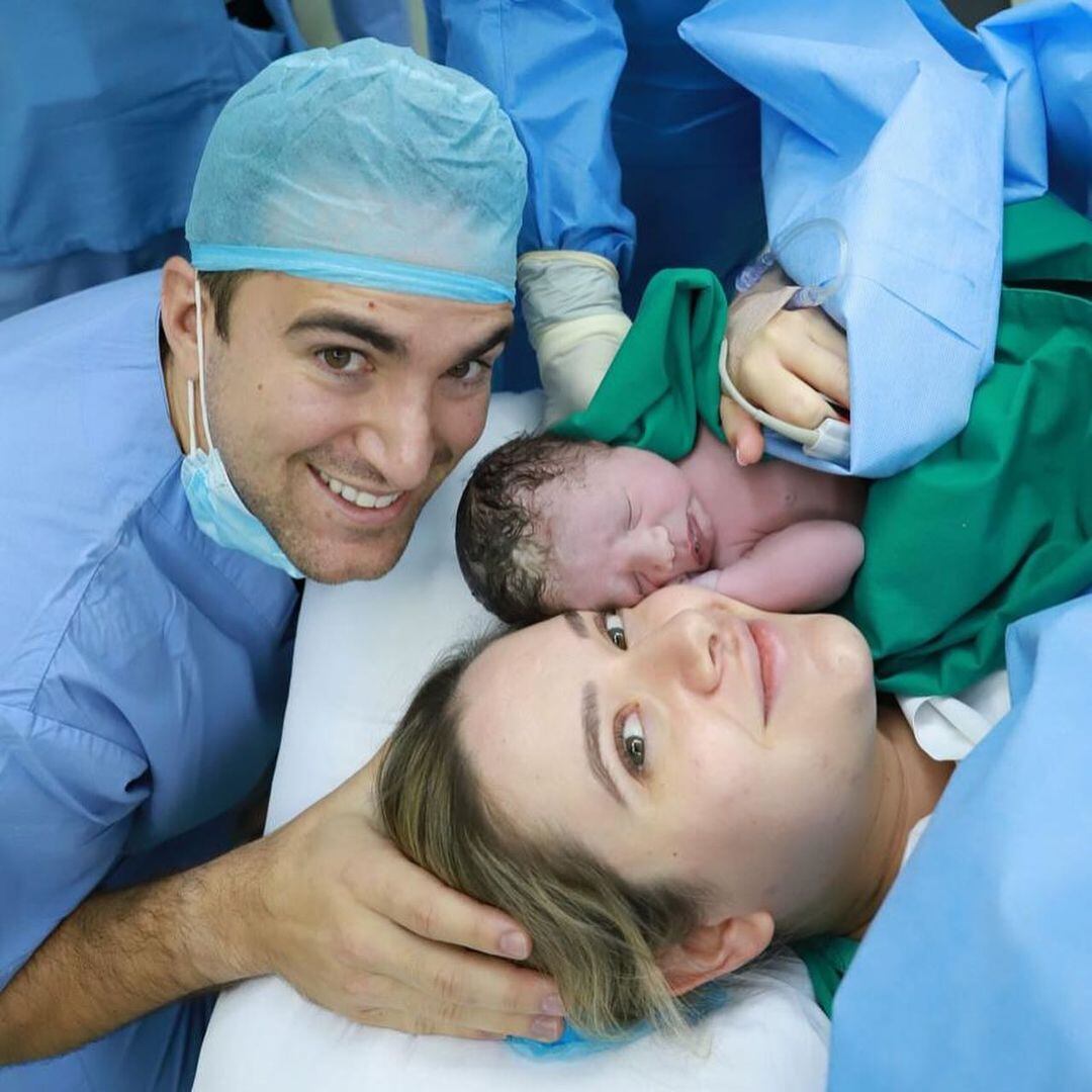 Maximiliano, hijo de la periodista María Jesús Prada de Teletica..