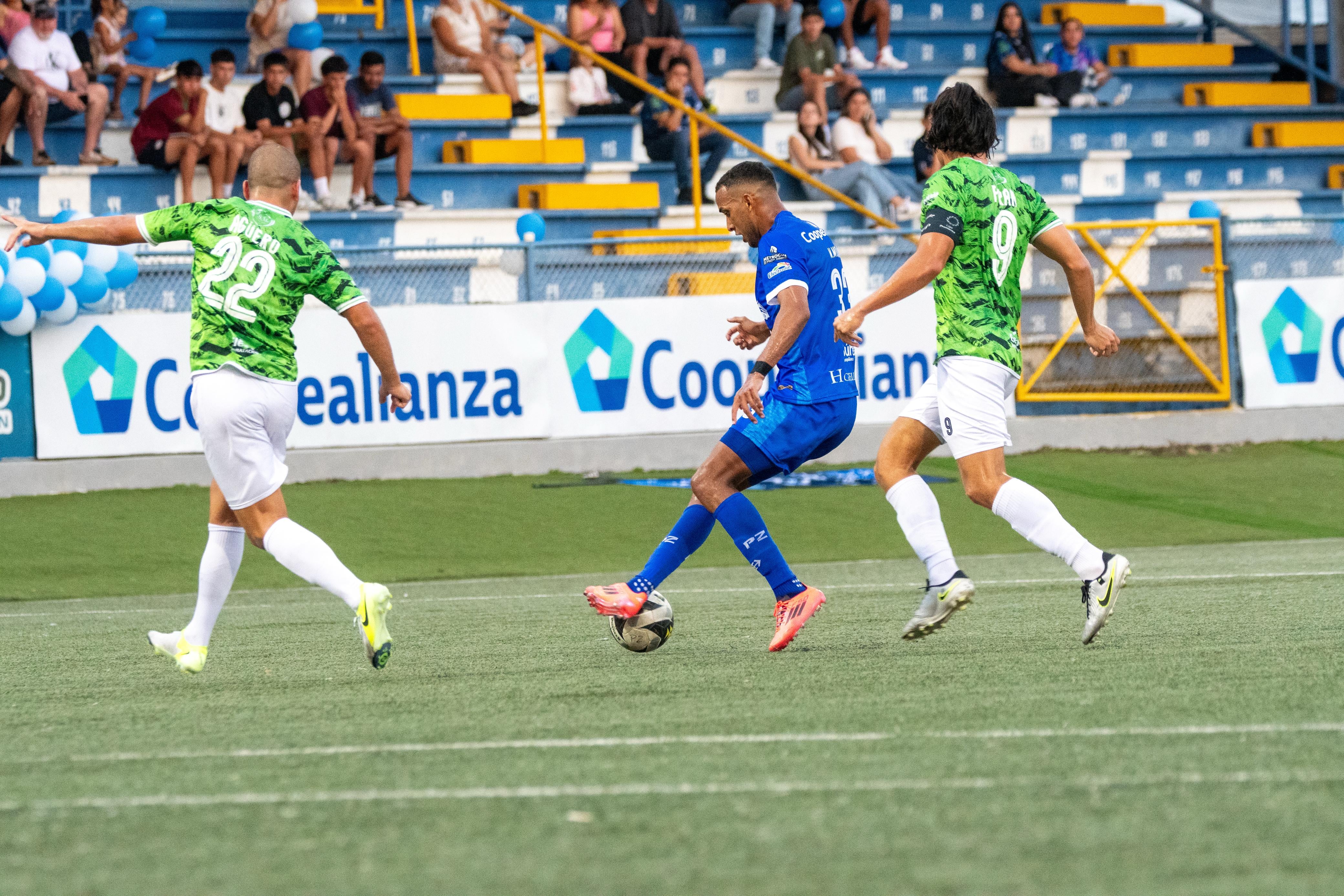 Pérez Zeledón derrotó con contundencia al Santosde Guápiles, con marcador 2-1. Prensa PZ.