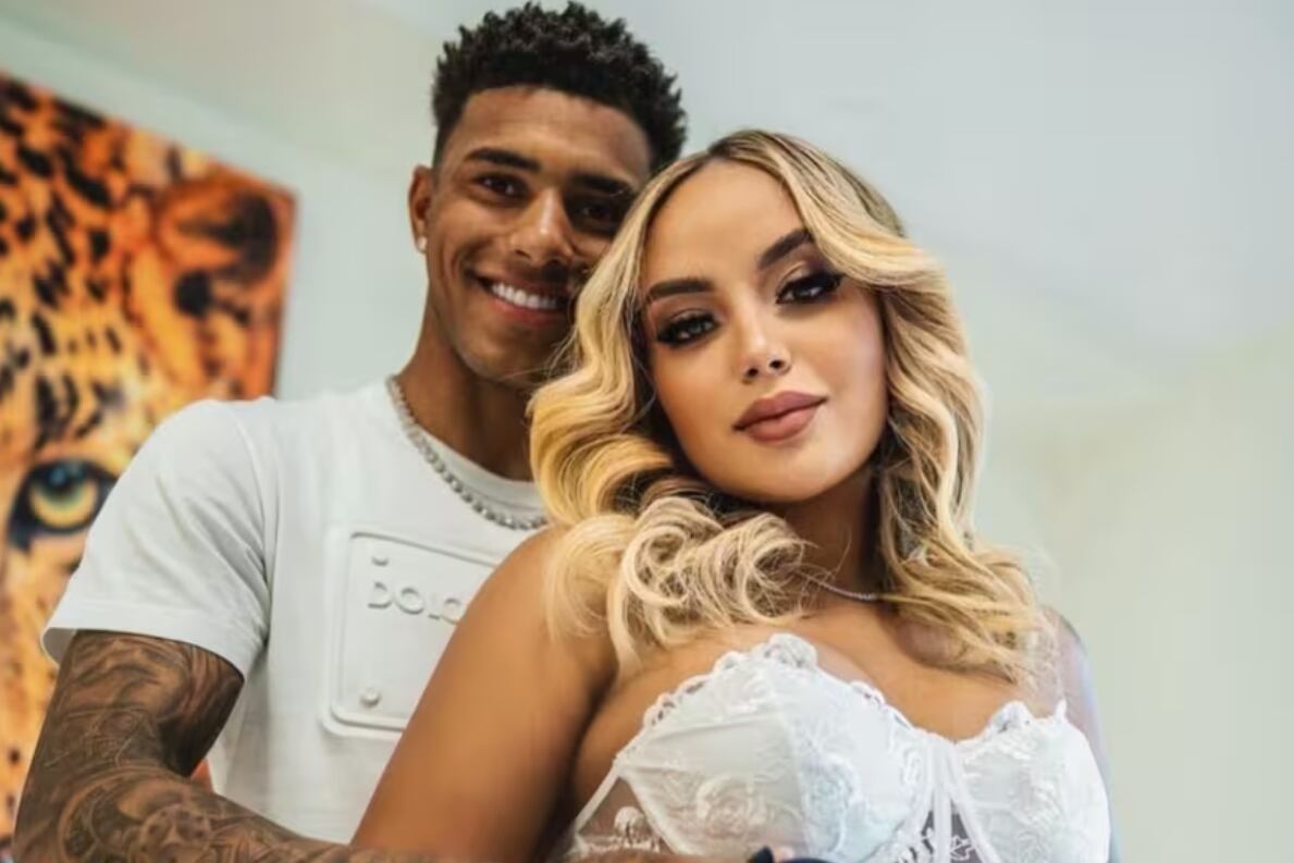 Tobias Vinicius y su expareja. Foto: La Nación, Argentina