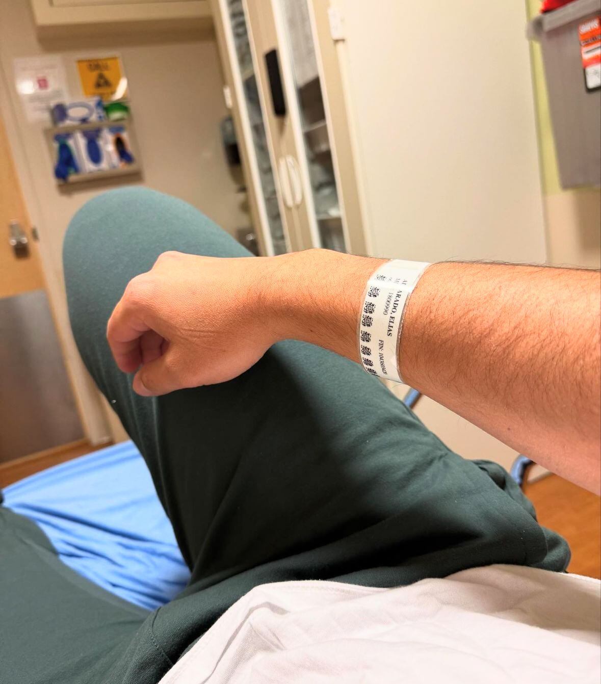 Elías Alvarado  estado de salud.