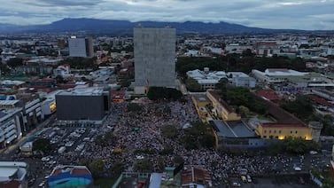 Fotografías muestran el masivo apoyo en plantón en defensa del Poder Judicial