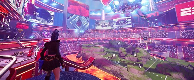 ESPN le dio de su toque deportivo a Fortnite para una experiencia de infarto.